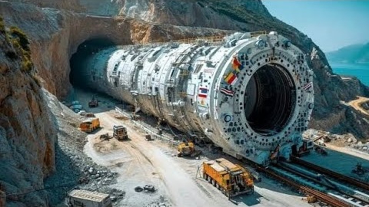 The World's Largest Giant Tunnel Boring Machine - Bisthaberler.com